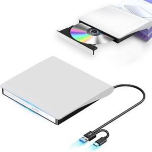 CD DVD 드라이브 외부  2025 혁신적인 모델 고속 처리 8XDVD 24XCD 광학 읽기/쓰기 버스 전원 USB 2.0/3.0