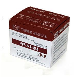 멸균 주사침 26G (100p) 압출 니들 짜는 도구 주사 바늘 압출기 피지 제거