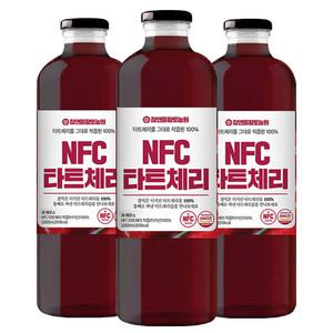 NFC 착즙 100% 타트체리 원액 주스 1L 3병