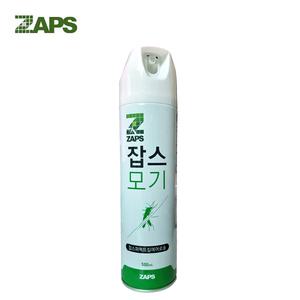 잡스 모기에어졸 뿌리는 모기약 수성 잡스퍼펙트킬에어로솔 500mL x 1개