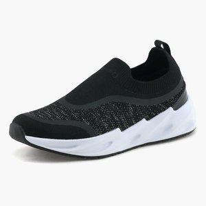 [그루브](신세계 사우스시티) REQUIN 슬립온 블랙 G0599001MC-W
