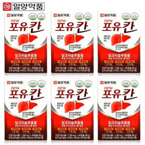 일양약품 포유칸 1000mg 360캡슐 (12개월) 간케어 추천 실리마린 밀크씨슬