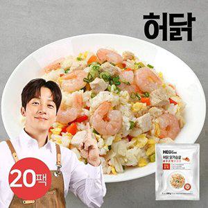 [허닭]닭가슴살 새우 곤약볶음밥 250g 20팩
