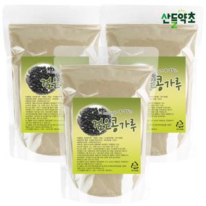볶은 검은콩가루 500gx3팩  국산 검정콩100%