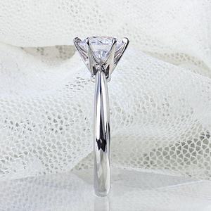 1캐럿 다이아 반지 GIA 랩 그로운 솔리테어 6프롱 기념일 선물 예물 웨딩 프러포즈 금