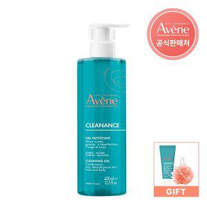 [아벤느]클리낭스 클렌징 젤 400ml+15ml+샤워볼 증정