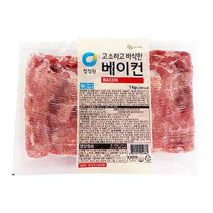 청정원 고소하고 바삭한 베이컨 1kg /냉동