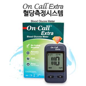 온콜 엑스트라  혈당측정 혈당기 측정기 당뇨