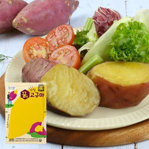 [아침주식회사]상온보관하는  찐고구마(통) 1kg(120gx9팩)