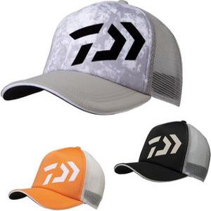 다이와 낚시모자 등산 캔핌 선캡 DC-6221 베이직 메쉬 프리 그레이 블랙