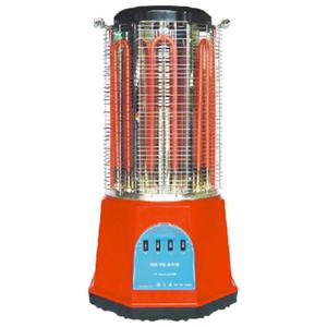 국산 전기식난로 대용량 파이프형 실외 원통형 히터 5KW