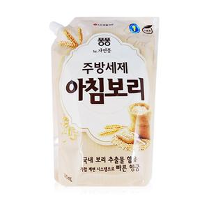 엘지생활건강 퐁퐁 아침보리 주방세제 리필 1.2L 1개