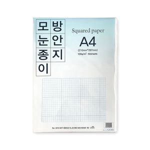 100g 제도지 방안지 모조 제도용지 50매 A4 건축 모눈종이
