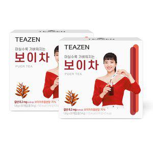[티젠] 보이차 추출분말 30스틱입x2박스