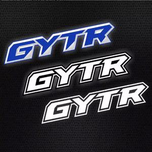 GYTR 오토바이 방수 스티커, 야마하 YZF R1 R25 R3 R6 R7 YZF450 250 125 바디 윈드 실드 트랙 스폰서
