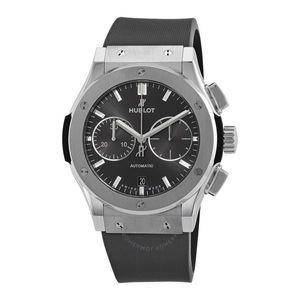 Hublot 위블로 클래식 퓨전 크로노그래프 자동 그레이 다이얼 남성용 시계
