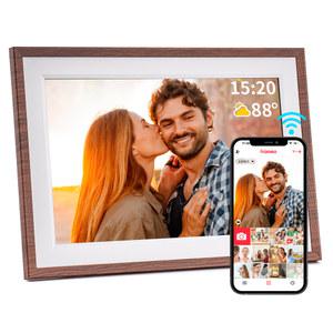 액자 Frameo 10 1인치 디지털 WiFi 전자 프레임 1280 800IPS HD 클라우드 스마트 32GB 저장 공간