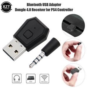 USB 블루투스 호환 동글 어댑터 수신기 오디오 무선 SLIM/PRO PS4 이어폰 헤드셋 3.5mm