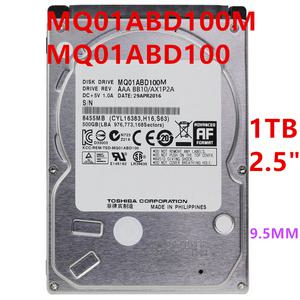 도시바용 HDD 노트북 하드디스크용 SATA 5400RPM MQ01ABD100M MQ01ABD100 1TB 2.5 인치