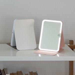 [웰트]윈세프 휴대용 LED 거울 탁상용 메이크업 조명 WM01