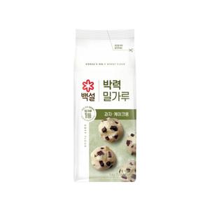 CJ 백설 박력 밀가루 1kg 명절음식준비 대용량식자재 식자재마트