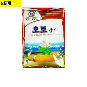 [셀러허브 패션][JHOM5O5V_52ED]식재료 도매 감자전분 영흥 1K x5개