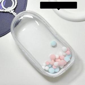 PVC 투명유니 수납 정리파우치 여행 인형 파우치