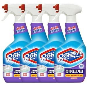 유한크로락스 유한락스 곰팡이 제거제 600ml x 4개 497331
