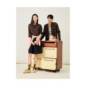 빈폴 BEANPOLE MEN 남녀공용 리넨 솔리드 셔츠 브라운 BC5364C22D 299292