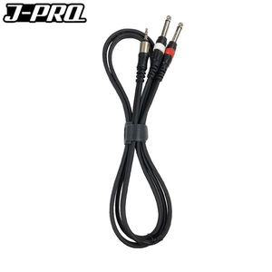 [기타]JYT-10M 3.5ST+5.5 모노 Y잭 TS 오디오케이블 10M
