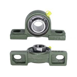 2pcs 베개 베어링 UCP205 25mm 자체 정렬 블록 장착 장치 하우징 ID OD