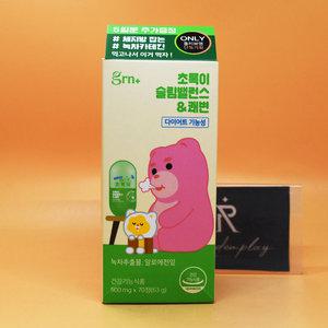 증정 grn+ 38일분 초록이 슬림밸런스 쾌변 60정 + 10정 + 포켓 3포 도메가능
