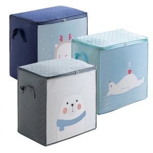 이불정리 보관함  수납함 의류 이불보관 정리파우치 부직포