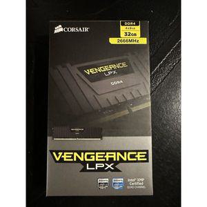 커세어 32 GB DIMM 2666 MHz PC421300 DDR4 DRAM 메모리 CMK32GX4M4A26