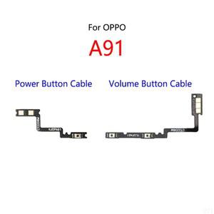 전원 버튼 스위치 볼륨 음소거 켜기/끄기 OPPO A91 4G용 플렉스 케이블