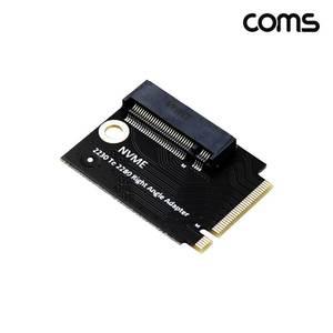 TK (4개) IH794 Coms M.2 SSD NVMe M Key 2230 to 2280 변환 확장 어댑터 우향 꺾임