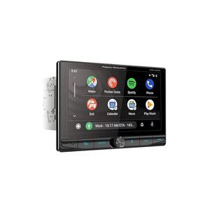 파워 어코스틱 CPAA-70D10F 카 스테레오 보조 오토 스테레오(블루투스, DIN 입력, USB, 터치스크린 수신기, DVD 및 CD 플로팅 애플 AM /FM - 안드로이드 포함) 플레이어 SD, 유닛, 더블 카플레이 헤드 10.6인치