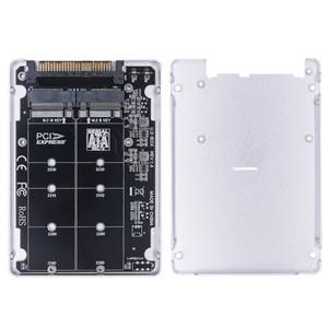 M.2 SSD-U.2 어댑터 카드 NVMe SATA 버스 NGFF SSD-PCI-e U.2 32Gbps PC-E3.0X4 데스크탑 컴퓨터용 케이스