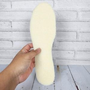 겨울 보온 털깔창 따뜻한 남녀공용 양털 방한 깔창