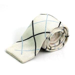 헨릭 엑스라인 수동니트넥타이 폭5.5cm아이보리 TD1