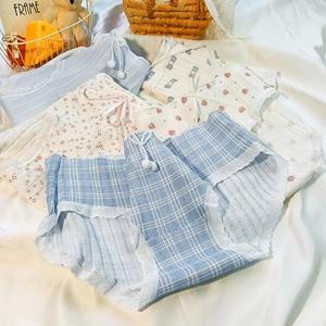 [라일리의류] Rly 여성 순 면 데일리 속옷 학생 귀여운 팬티 5P