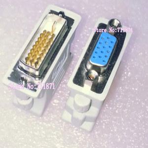 dvi DVI 24 1 수 15P VGA D sub 암 커넥터 어댑터 15 핀 변환 조인트