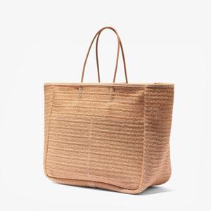 [롯데백화점]샌프란시스코마켓 c[AMIACALVA아미아칼바]GRASSY TOTE (L) NATURAL / ACC1M80006A04