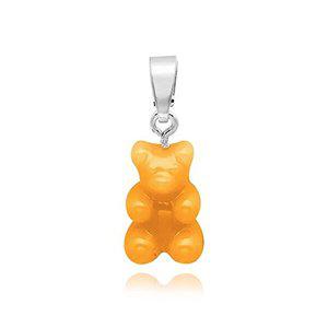 [크리스탈 헤이즈][크리스탈헤이즈] NOSTALGIA BEAR-NYC TAXI YELLOW-CLASSIC CONNECTOR SILVER 여성 참