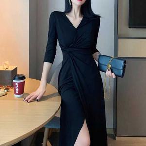 [오노마] ONM 브이넥 랩스커트 롱원피스 바캉스룩 비치원피스  12513896)