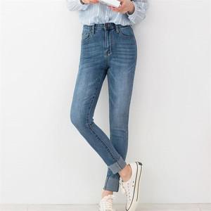 [오노마] ONM 여성청바지 워싱 롤업 하이웨스트바지 1P 스키니 스판  8435944)