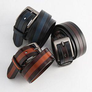 CB-11 가파치 가죽 34mm 남성 캐주얼 벨트