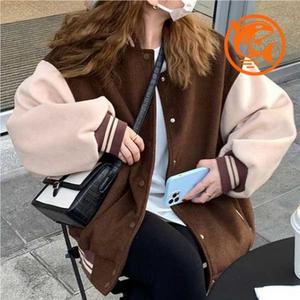 따뜻한 항공 퀼팅점퍼 캐주얼 스타일 오버핏 (3o5U1)