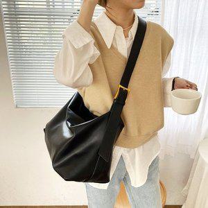 고품질 가죽 숄더백 여성 레더 데일리백 (WFHRXE2)