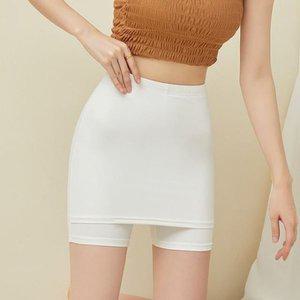 고품질 면 치마 레이스 노출 속치마 여성 다번다 방지 (WFHS6R4)